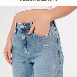 Brand New Hollister Dad Jeans